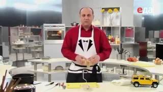 Закуска "Шкварки из курдюка" от Ильи Лазерсона / Обед безбрачия Закуска "Шкварки из курдюка" от Ильи Лазерсона / Обед безбрачия