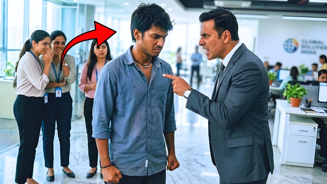 गरीब समझकर किया अपमान! दूसरे दिन खुला सच — वही था कंपनी का असली मालिक 😱 फिर जो हुआ…