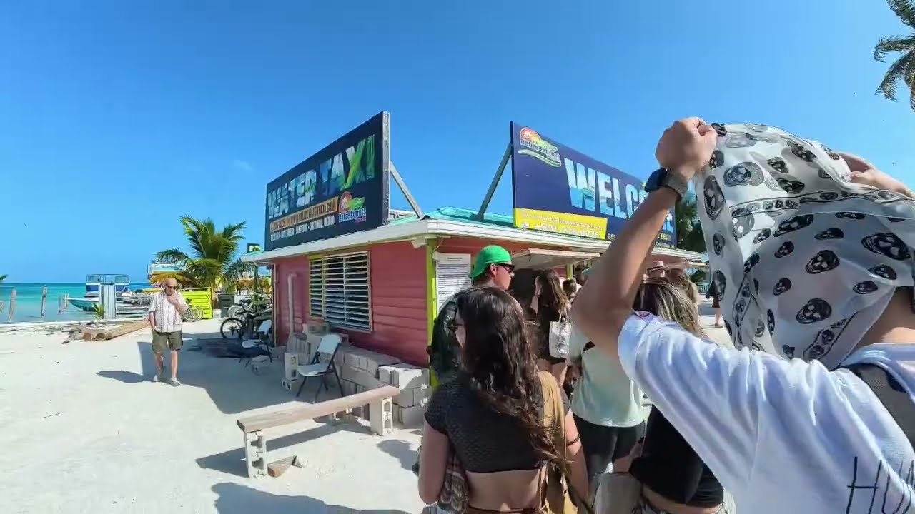 중미여행 7일차, 육로로 과테말라에서 벨리즈로떠납니다. 벨리즈에서 다시 CAYE CAULKER섬으로