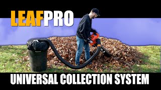 Testing the LeafPro Universal Collection System with Echo ES250 Shred N Vac