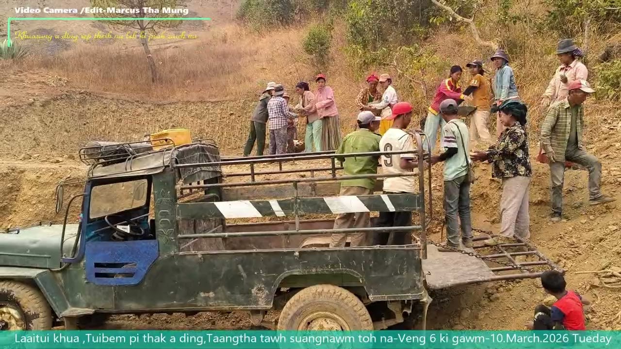 Laaitui khua- Tuibem pi thak a ding,taangtha tawh Suangnawm na-10.march.2026 Tueday