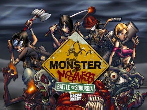 Monster Madness Battle for Suburbia - All Boss Fights and Secret Encounters (Read Desc)