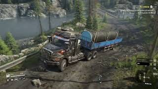 #snowrunner Colombia Britanica Duncan Bay Western Star 47X NF #gaming #gameplay #automobile #games