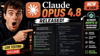 Claude Opus 4.8 Released In 2026: Live Testing The Ultimate Agentic AI For Software Engineering!