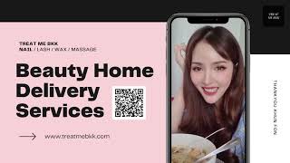 Review Nail Spa Delivery ทำสปาเล็บถึงบ้าน ตัดเล็บ-หนัง ทาสีเจลมือ-เท้า สปามือ-เท้า Treat Me BKK