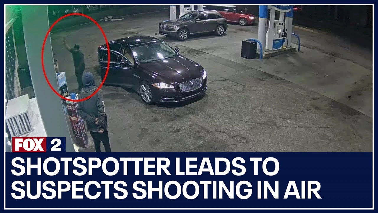 ShotSpotter leads to suspects shooting in air at Detroit gas station