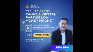 Webinar Kristal Parfum LOA Money Magnet