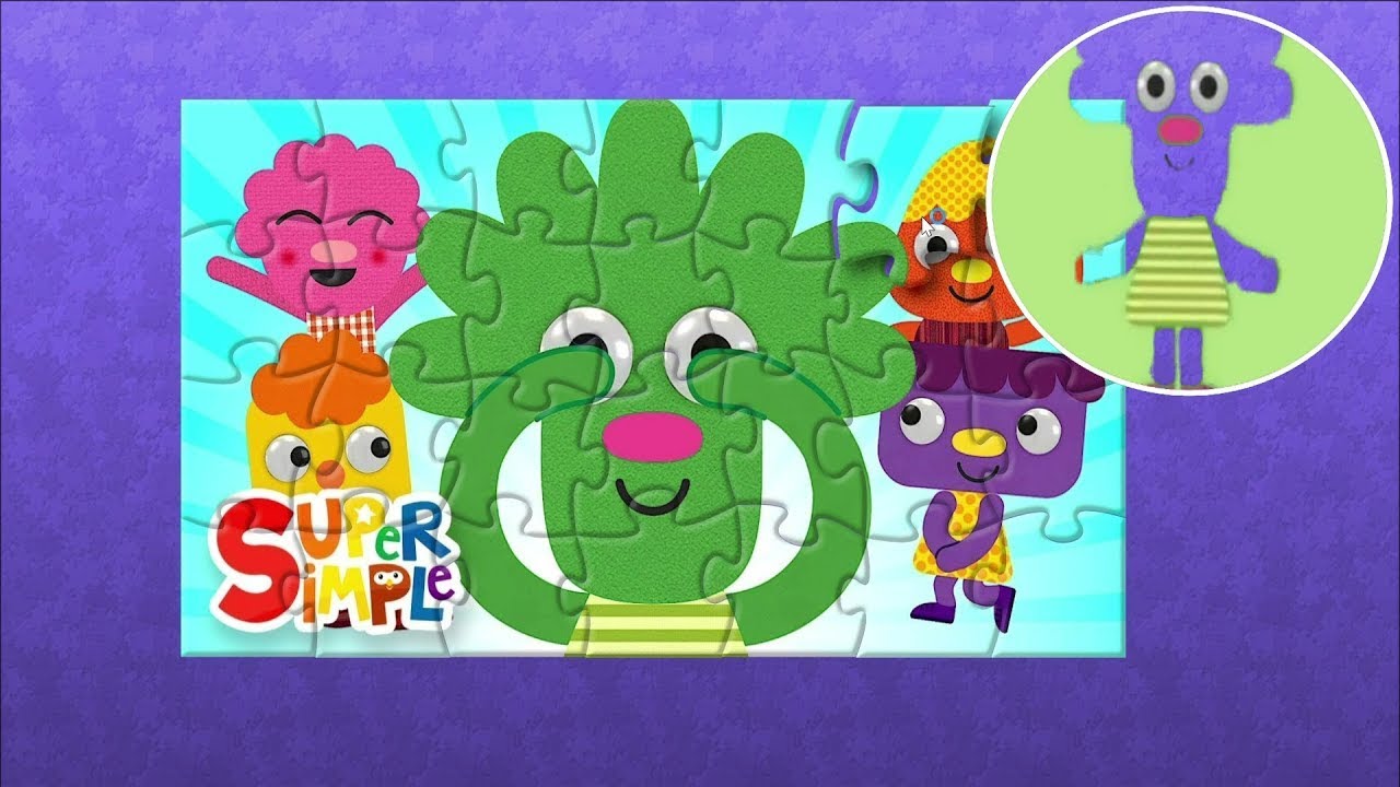 Funny Animation Hide And Seek Noodle & Pals Super Simple Songs puzzle ...