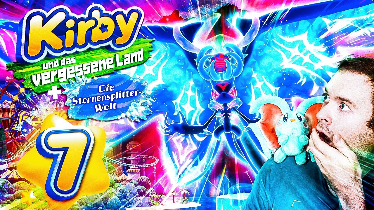 KIRBY UND DIE STERNENSPLITTER-WELT ⭐ #7: Parastella Kristallis Genuwel Meteonelfilis Final Boss