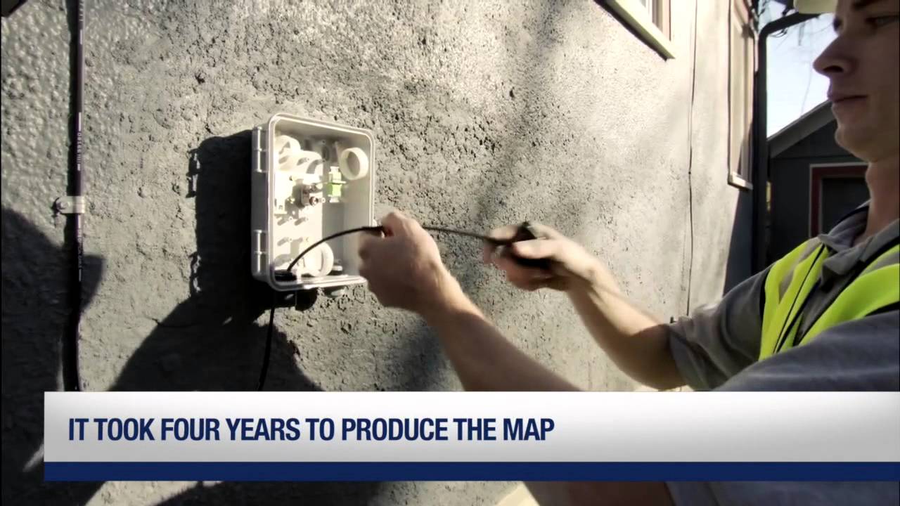 U S Internet infrastructure mapped