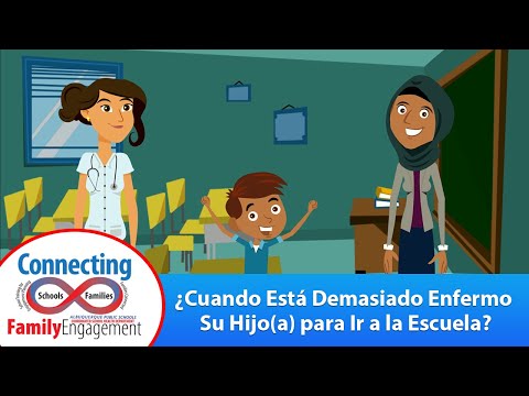 Video: Cuándo Devolver A Un Niño A La Escuela Después De Una Enfermedad