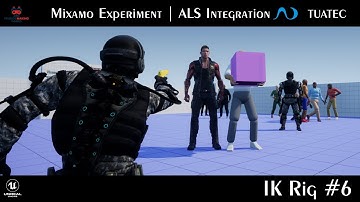 #6 IK Rig - Mixamo Character Integration Experiment - UE5 - TTToolbox