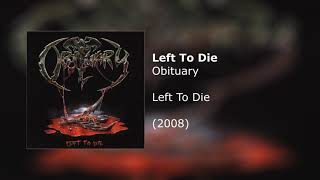 Obituary - Left To Die