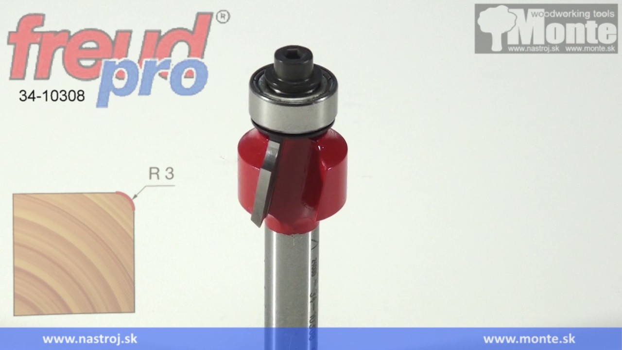 ROUTER BITS FREUD R3 34-10308 - YouTube