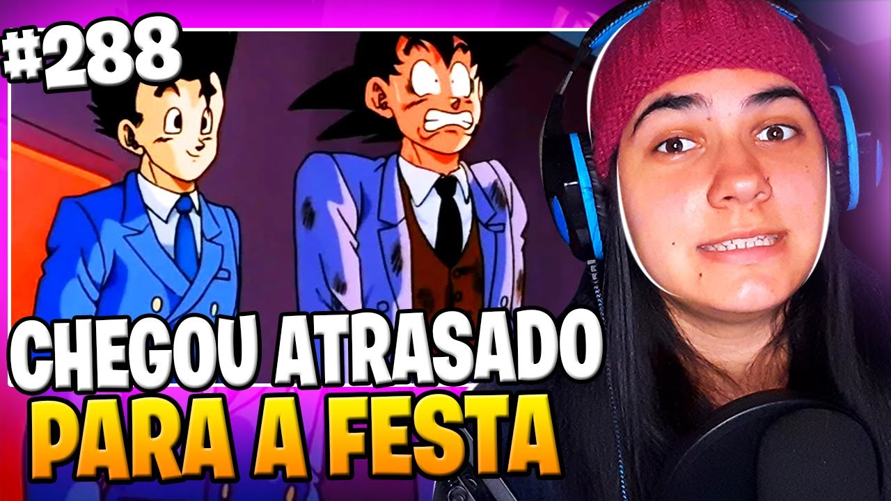 REACT Dragon Ball Z / Episódio 288 YouTube