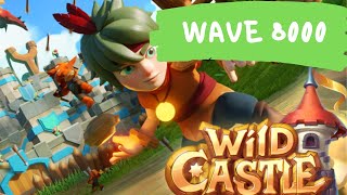 Wild Castle - Road to top 50 #18 | Wave 8000 (Dragon Boss) | Gameplay screenshot 2