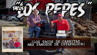 Se armaron los tacos más sabrosos de carnitas “los Pepes”