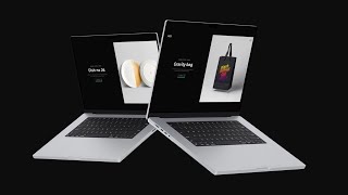 Macbook Pro Laptop Mockup Scenes - After Effects Template