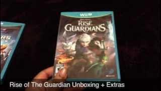 Wii U - Rise of the Guardians Unboxing Goodies