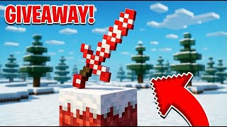 FREE CANDY CANE SWORD GIVEAWAY! (RiverNetwork Minecraft SMP #4)