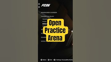 FC 26 Open Practice Arena #fc26 #PracticeArena #TrainingGuide #FIFA26