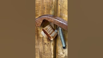 Simple idea with automatic gate latch lock # Mechanism Lock # DIY # Craft wood
