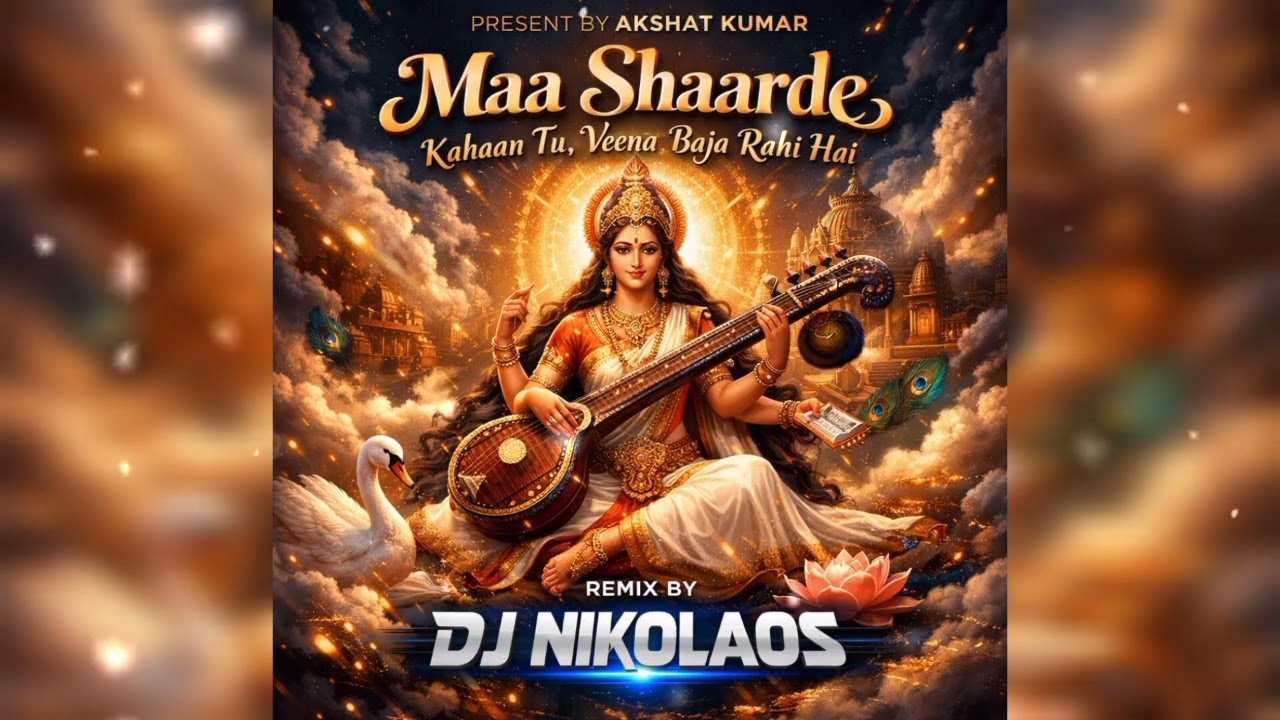 Maa Shaarde Kahaan Tu Veena Baja Rahi Hai (Techno) - DJ Nikolaos | Official Song 2026