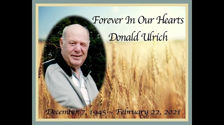 Funeral Service for Donald Ulrich