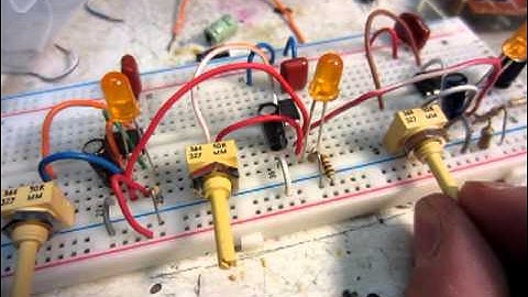 Three 555 Timers Connected Together Make Weird Sounds