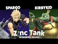 Zinc Tank #3 Winners Semis - Sparg0 (Cloud) vs KirbyKid (King K. Rool)