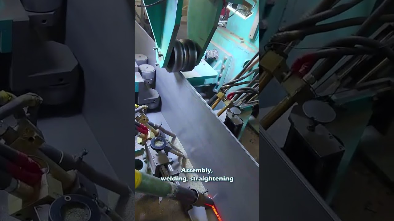 Kasry 3-in-1 H-Beam Welding & Straightening Machine – Ultimate Efficiency in Action