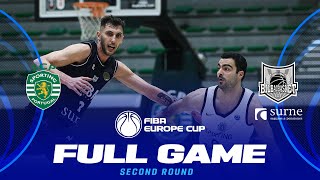 Second Round | Sporting CP v Surne Bilbao Basket | Full Basketball Game | FIBA Europe Cup 2025-26 screenshot 1