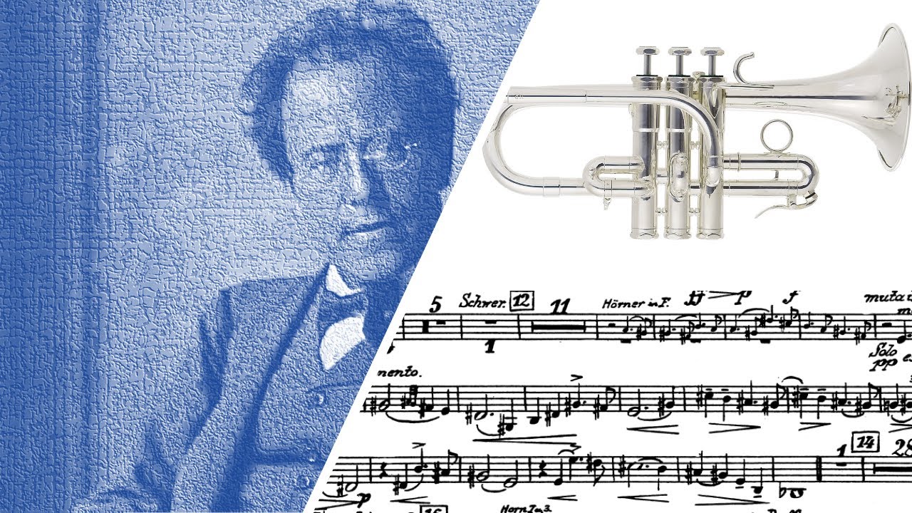 Trumpet Excerpt Gustav Mahler 5th 1st MOv 1 Before 13 YouTube