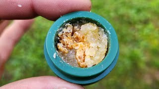 JUST A COUPLE DABS.
