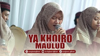 YA KHOIRO MAULUD NEW | VOC. LULUK AZ ZAHRA AS SUFYANI LIVE MALANG