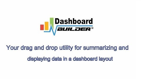 An introduction to Dashboard Builder