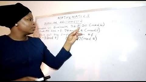 Example on Addition of Modular Arithmetic