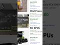 GPU Prices Are Out Of Control #gaming