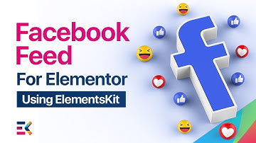 Facebook Feed Widget in Elementor with Elementskit