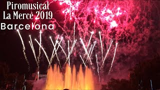 Piromusical de la Mercè 2019: Pyromusical Show Montjuïc Barcelona | Fountain