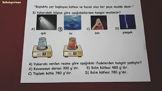 4.sınıf fen bilimleri 1.dönem 2.yazılı 4th grade science @Bulbulogretmen  #4sınıf #fen #fenbilimleri screenshot 2