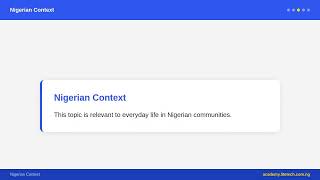 SS 2 Physics - Transformers: Step-up and Step-down | Nigerian Curriculum