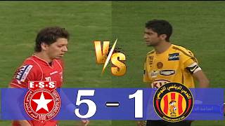 فوز عريض و هزيمة كاسحة في ملخص مباراة النجم الساحلي و الترجي الدوري التونسي 2010-2011