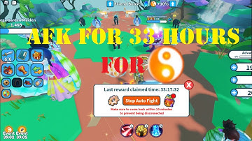 QI Grinding Auto AFK 33 Hours In Weapon Fighting Simulator