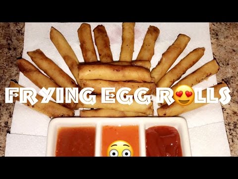 😍Egg Rolls [Lumpia] Recipe Frying Tips to Cook Crispy Golden Brown | One of the Best Party Foods