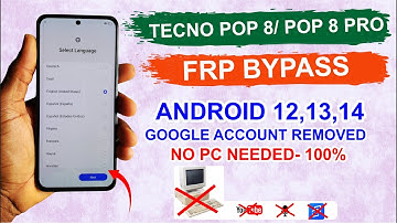 No PC Needed Tecno POP 8 Spark GO 2024💯 FRP Bypass 🔥Google Account Removed 100% Tested Method🔥