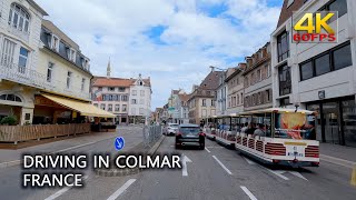 Driving in Colmar, France