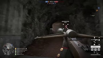 Battlefield 1 Monte Grappa. Outsmarting opponents for a flag capture.