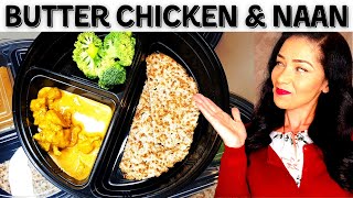 Keto Butter Chicken with Naan Bread | Freezer Meal Prep