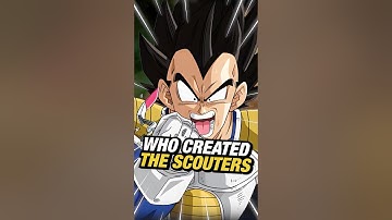 Who Created The Scouter in Dragon Ball Z  #dragonball #dbz #goku